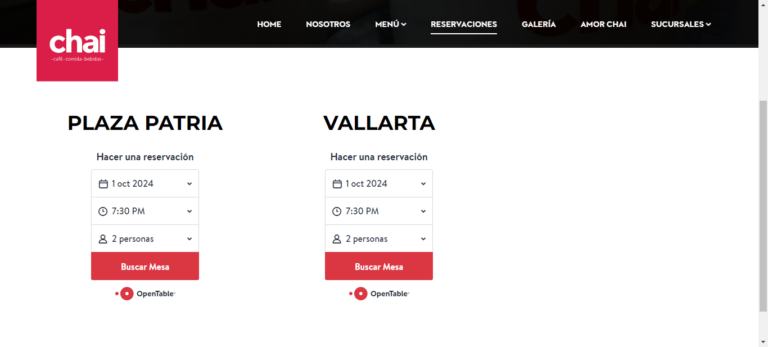 Proyecto página de restaurant