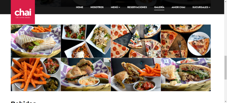 Proyecto página de restaurant