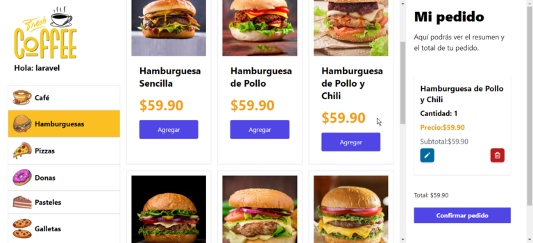 Frontend Quisco De Comida