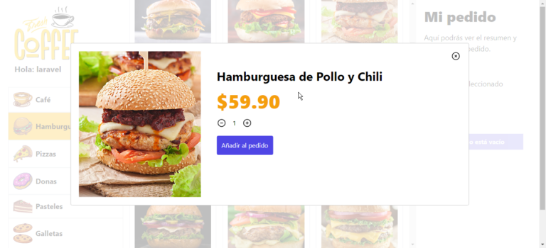 Frontend Quisco De Comida