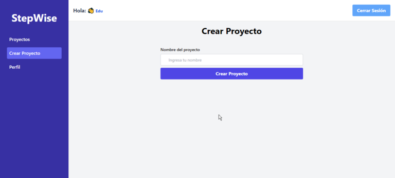 Gestor de proyectos básico en PHP