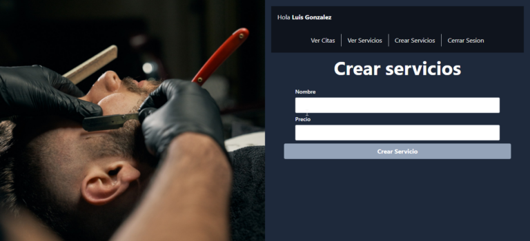 Sistema de citas para peluquería