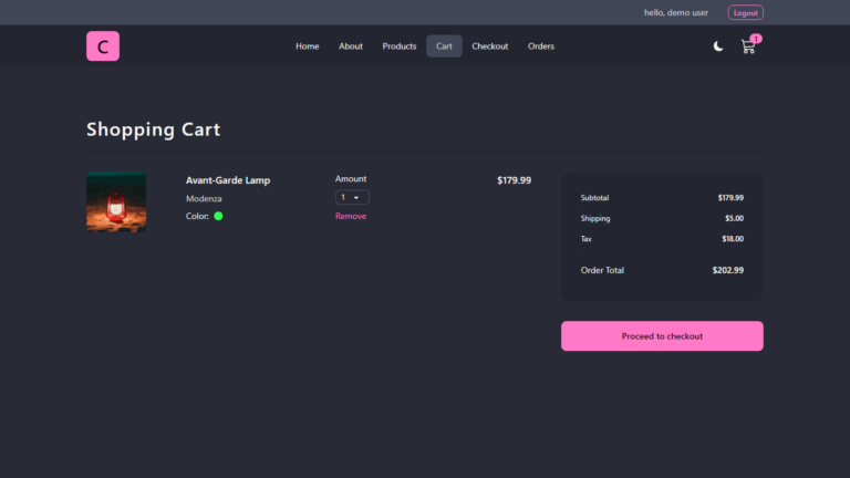 Frontend tienda de muebles en React JS