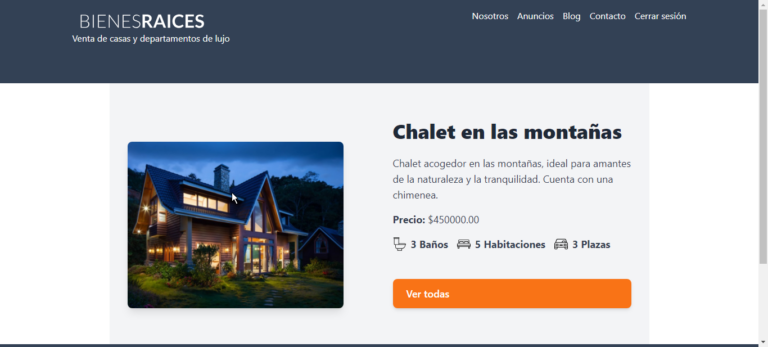 Sitio Web Inmobiliario
