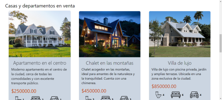 Sitio Web Inmobiliario